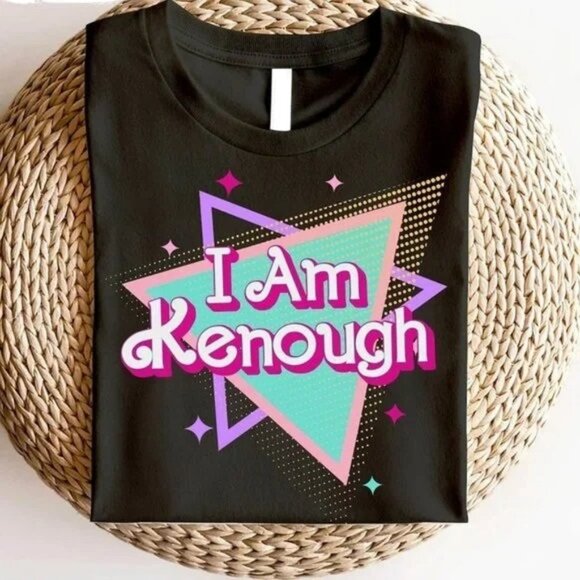 I Am Kenough Barbi Movie Cute Ken T-shirt - Picture 1 of 4